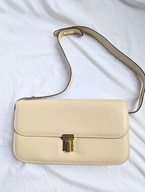 Fontana Roma Convertible Leather Shoulder / Crossbody Bag